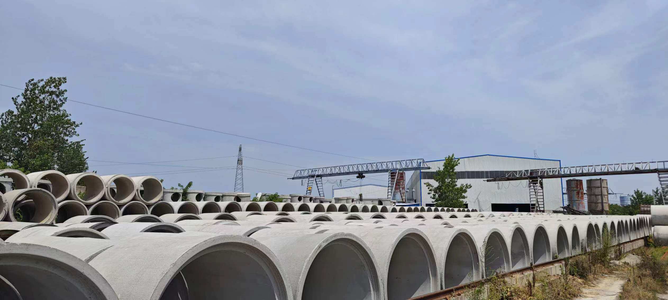 武汉群瑞欣水泥制品生产车间